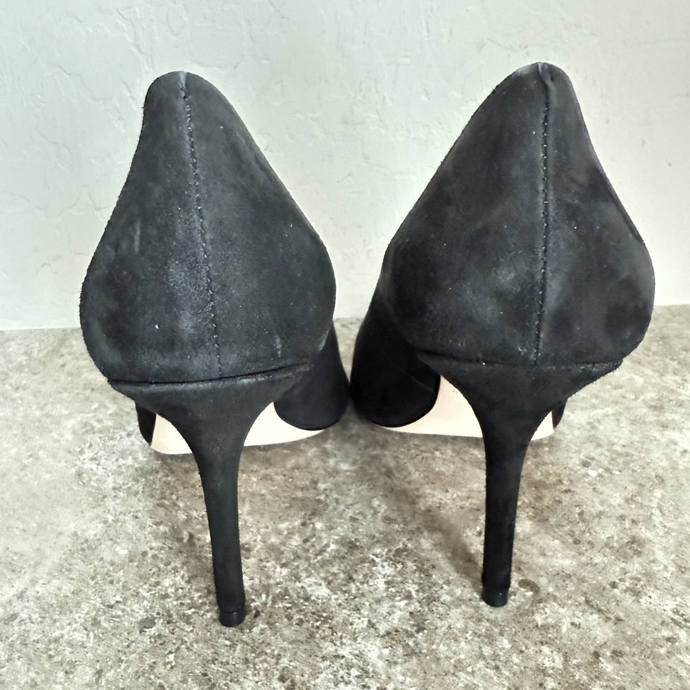 NEW Antonio Melani Saige Black Suede Stiletto Pumps Women’s Size‎ 11 - Picture 6 of 9